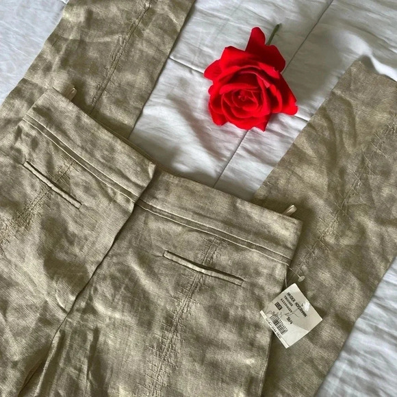 Haider Ackerman gold metallic pants - Picture 2 of 13